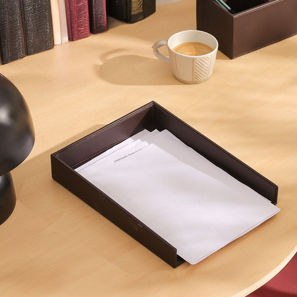 Bureau Paper Tray - Walnut