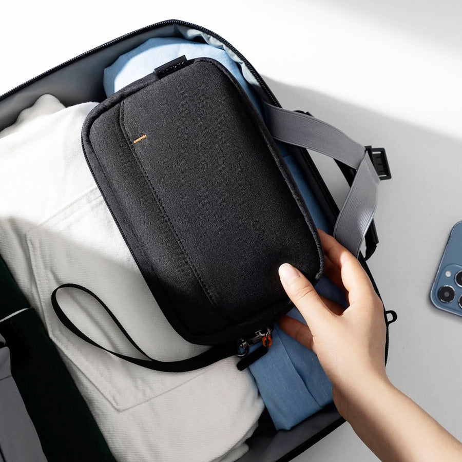 Slim Cable Organizer - Black