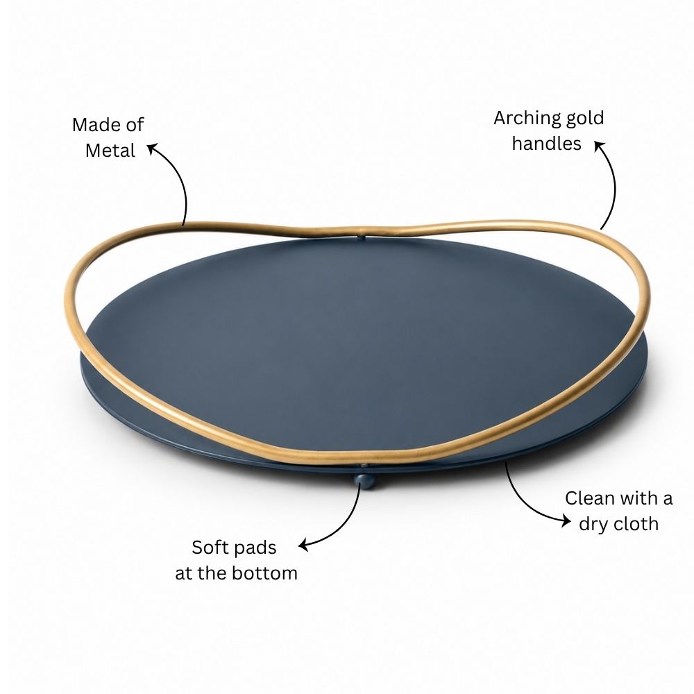 Cadence Vanity Tray - Dark Denim