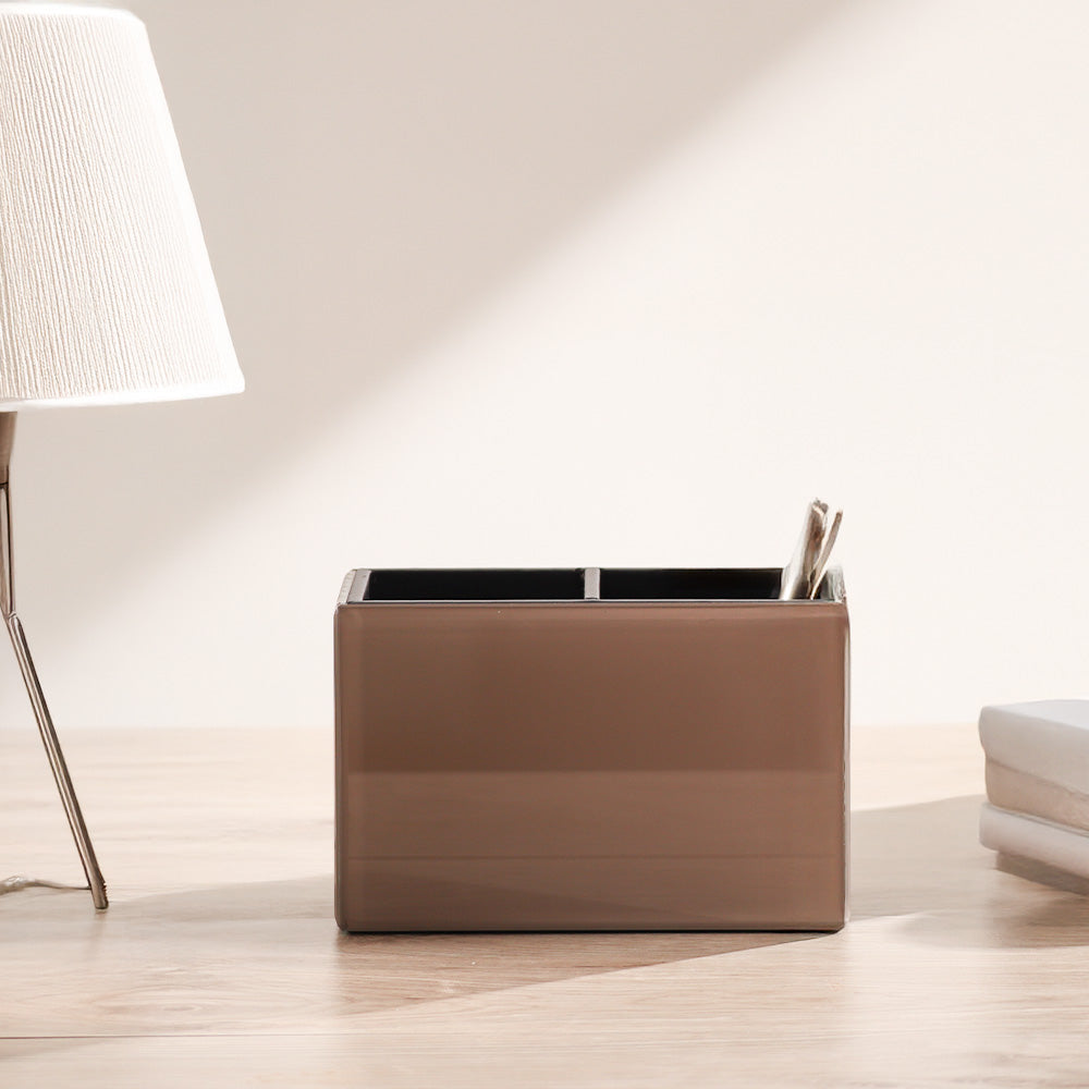 Cala Glass Duo Organizer - Taupe