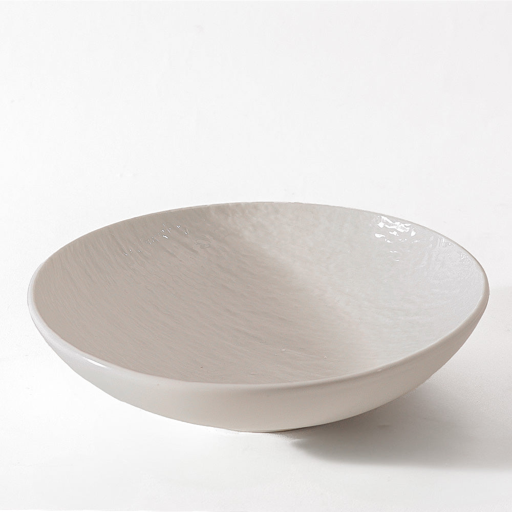 Calder Pasta Plate - Textured White