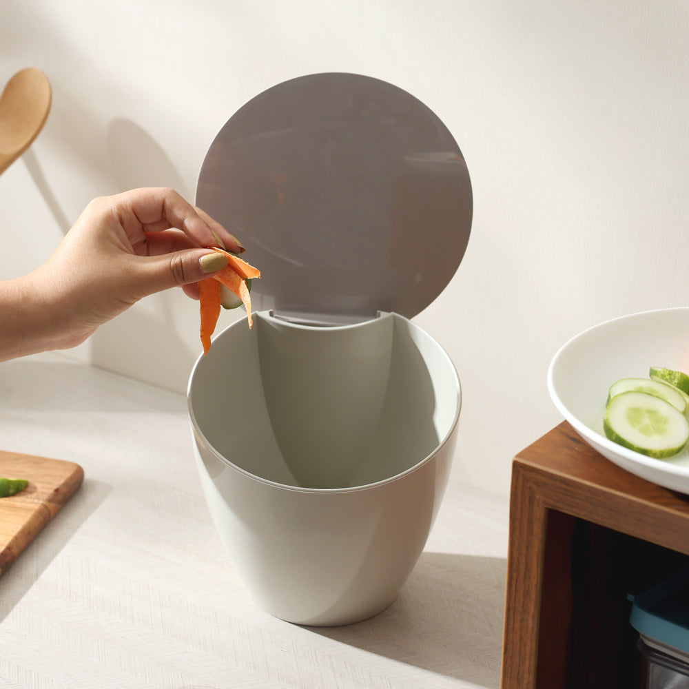 Calypso Food Waste Bin - Nordic White