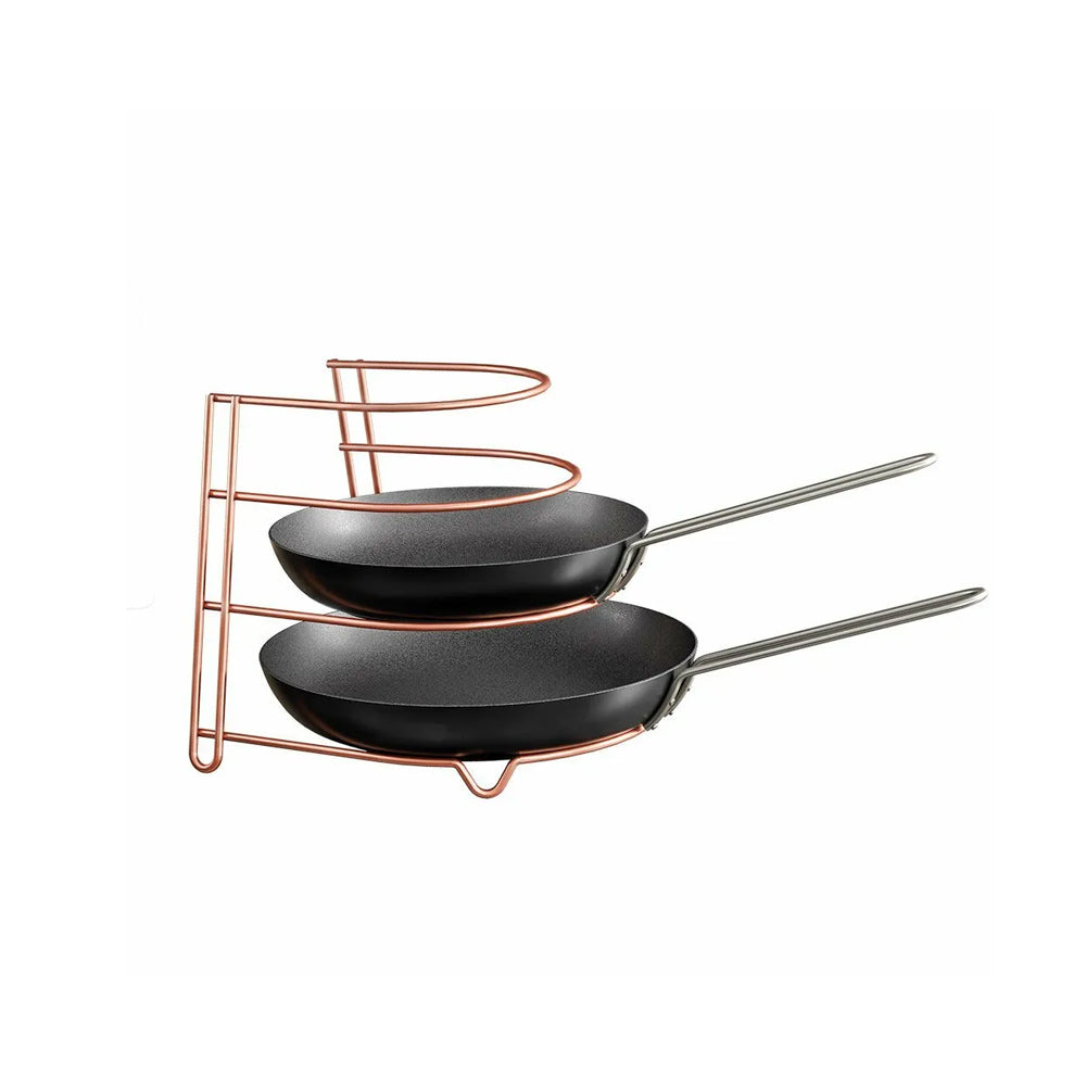 Canyon 3-Tier Frying Pan Holder - Copper