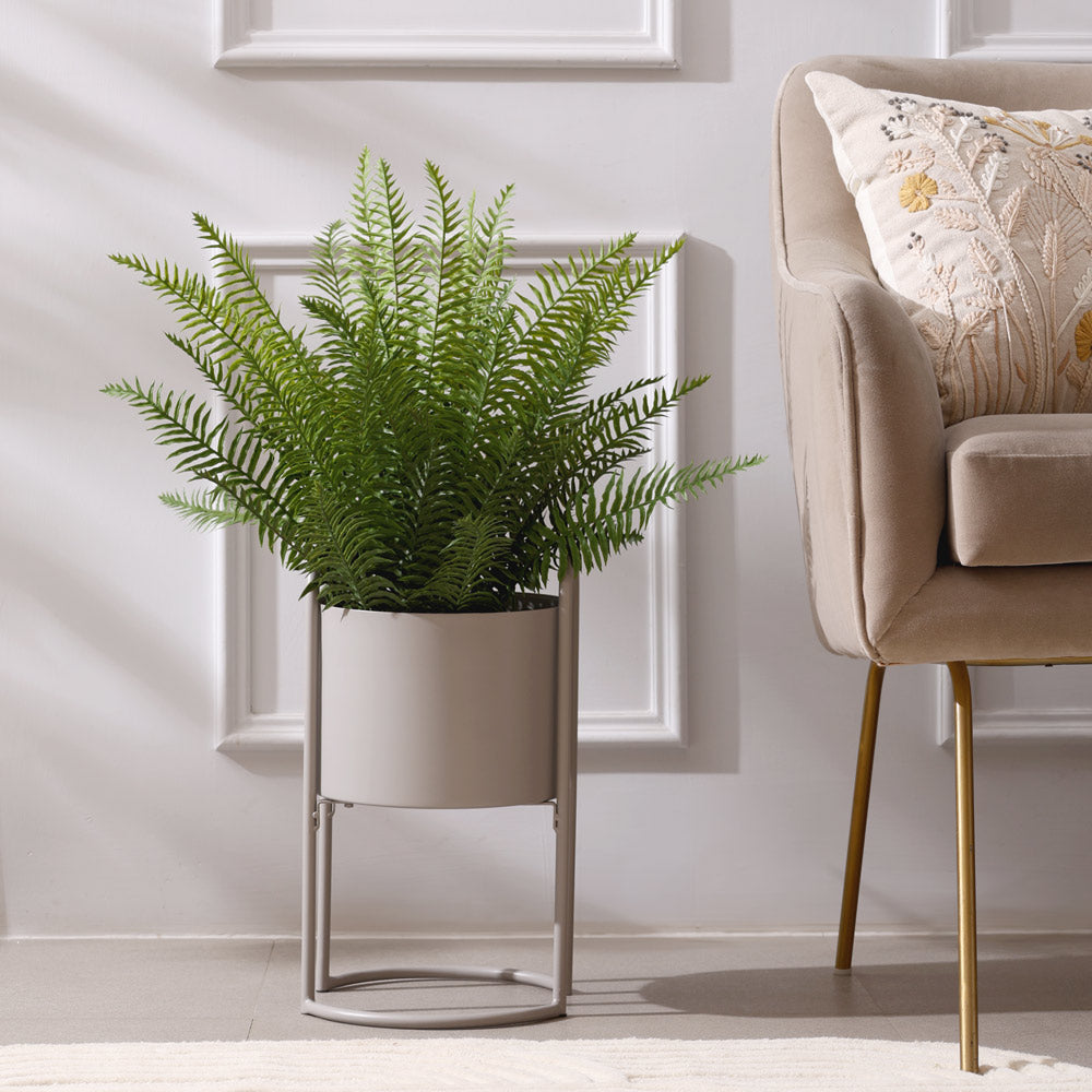 Cara Planter Short - Light Grey