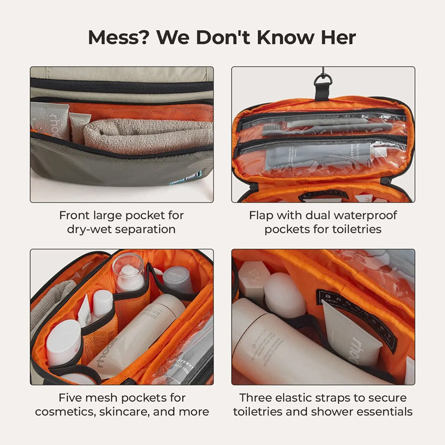 Carry-On Hanging Toiletry Bag - Peyote