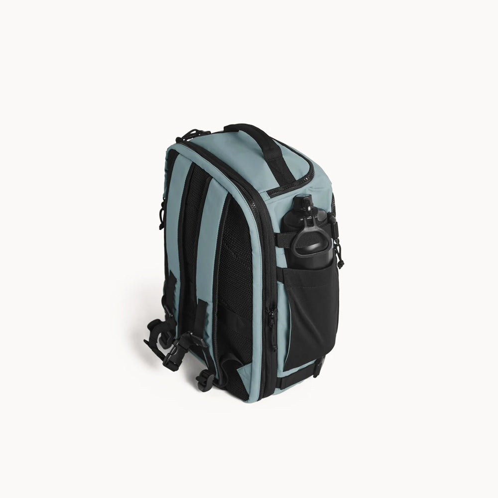 Carry-On Mesh Expandable Backpack 38L - Arona Blue