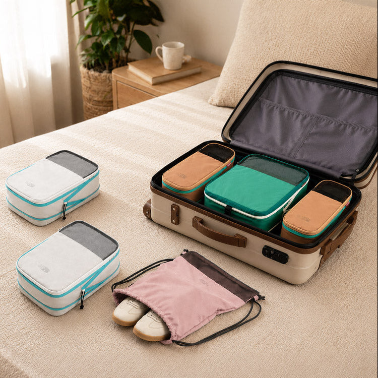 Carry-On Packing Cubes, Set of 6 - Assorted