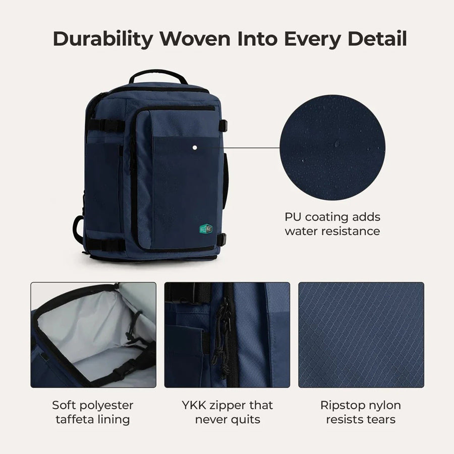 Carry-On Expandable Backpack Pro 38L - Shade Blue