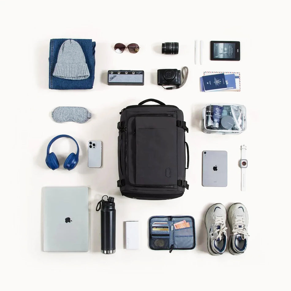 Carry-On Travel Backpack 28L - Black