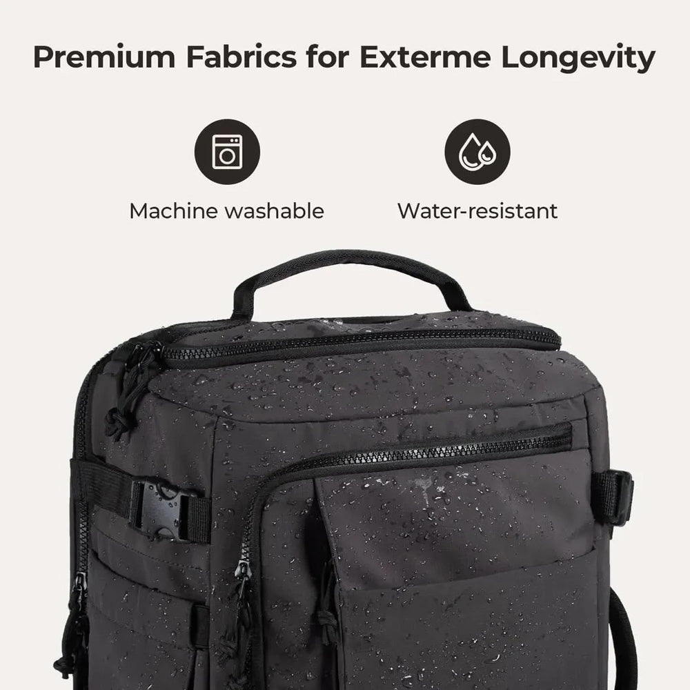 Carry-On Travel Backpack 28L - Black