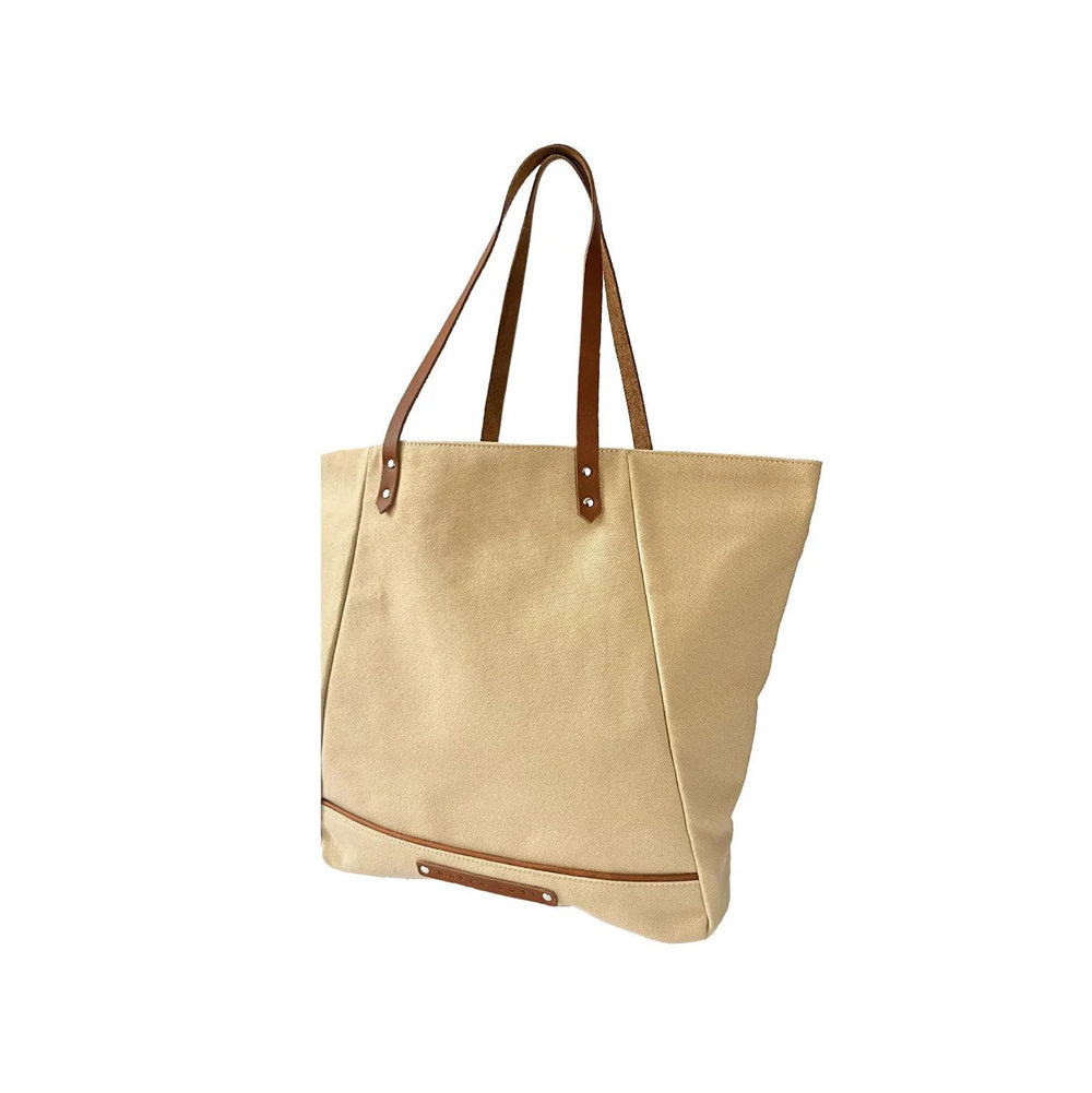Carryall Tote Bag - Beige