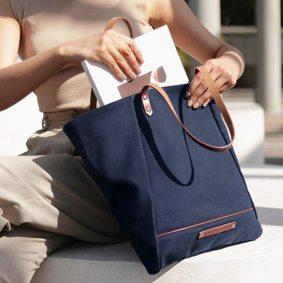 Carryall Tote Bag - Navy