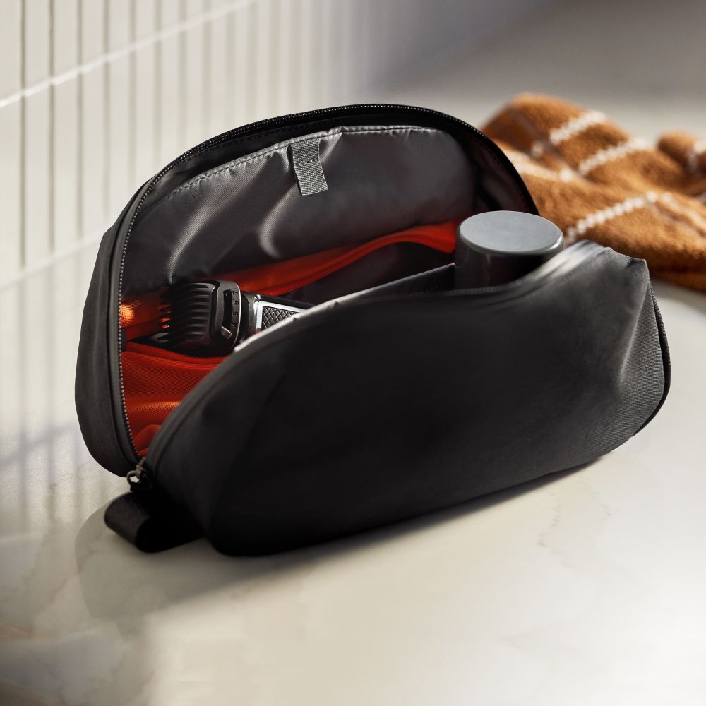 Carryology Essentials Toiletry Kit Plus - Black Ash