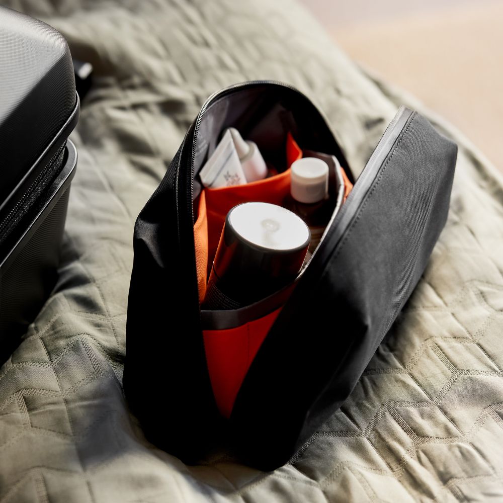 Carryology Essentials Toiletry Kit Plus - Black Ash