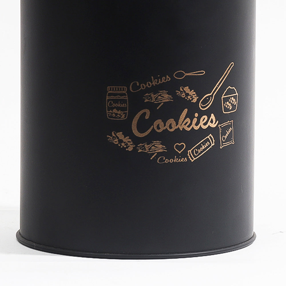 Casa Metal Cookie Jar Medium - Black