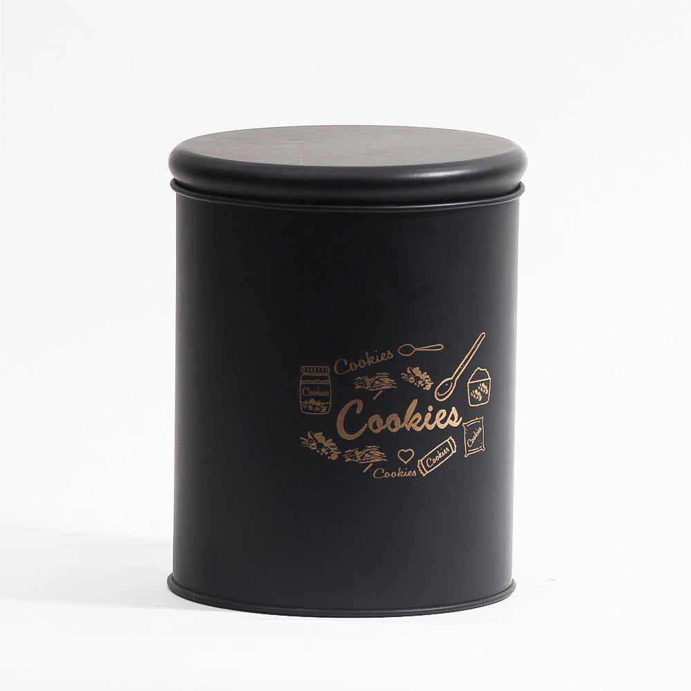 Casa Metal Cookie Jar Medium - Black