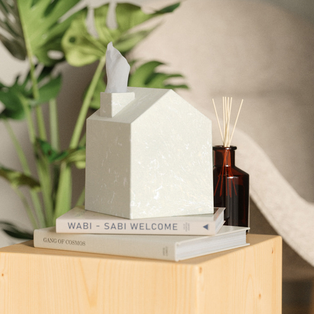 Casa Tissue Box Cover - Ocean Sand