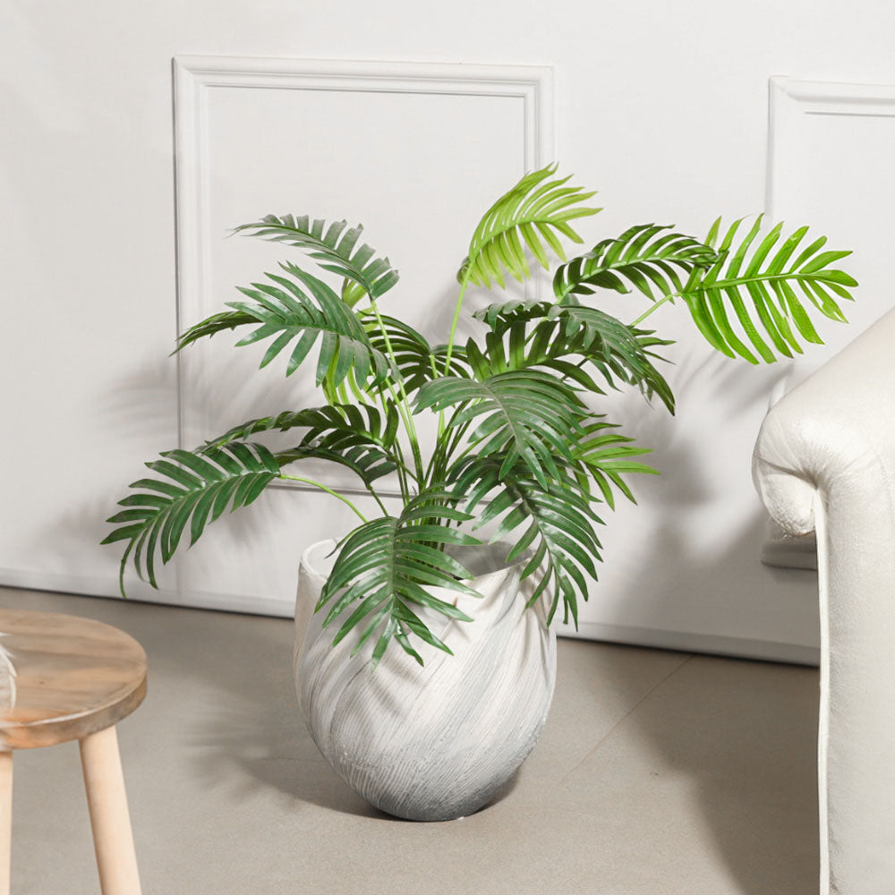 Cascade Palm Artificial Potted Plant - Tall