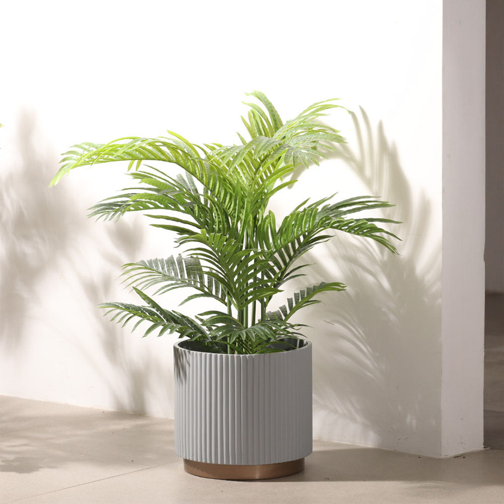 Cascade Palm Artificial Potted Plant - Tall