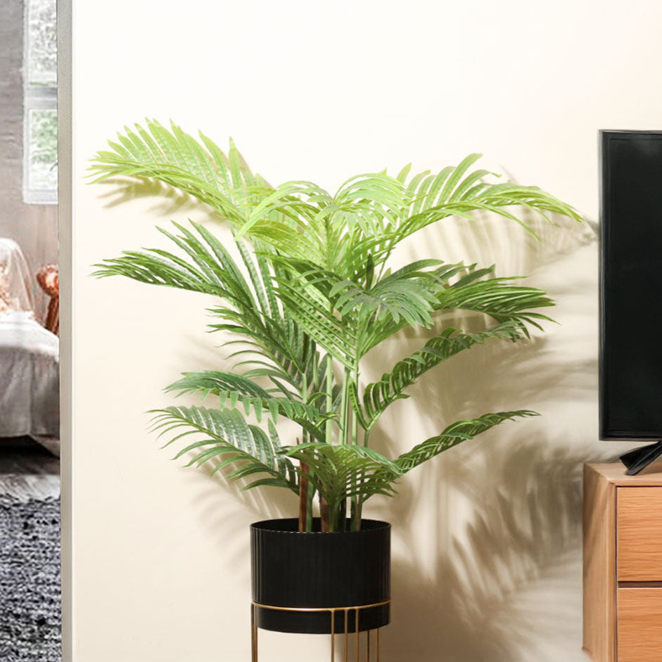 Cascade Palm Artificial Potted Plant - Tall