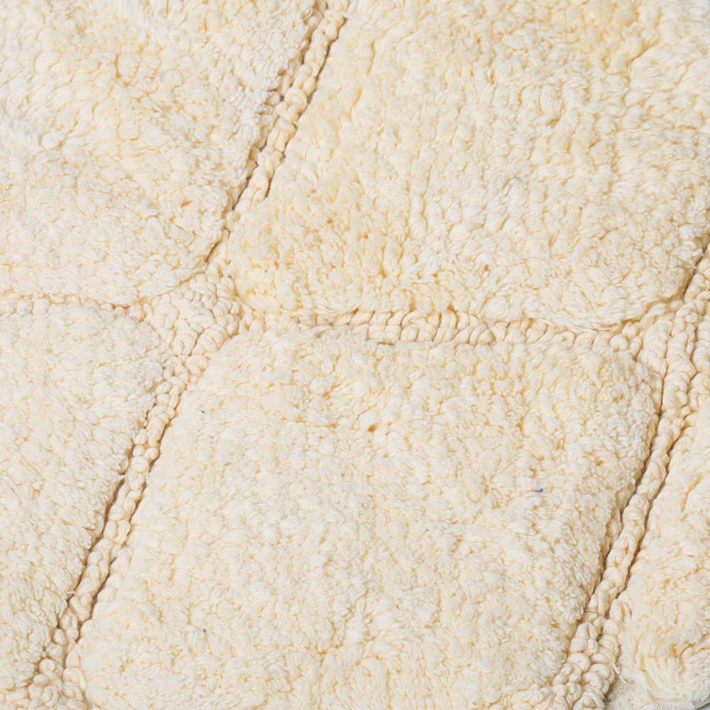 Celine Harlequin Tufted Bathmat - Beige