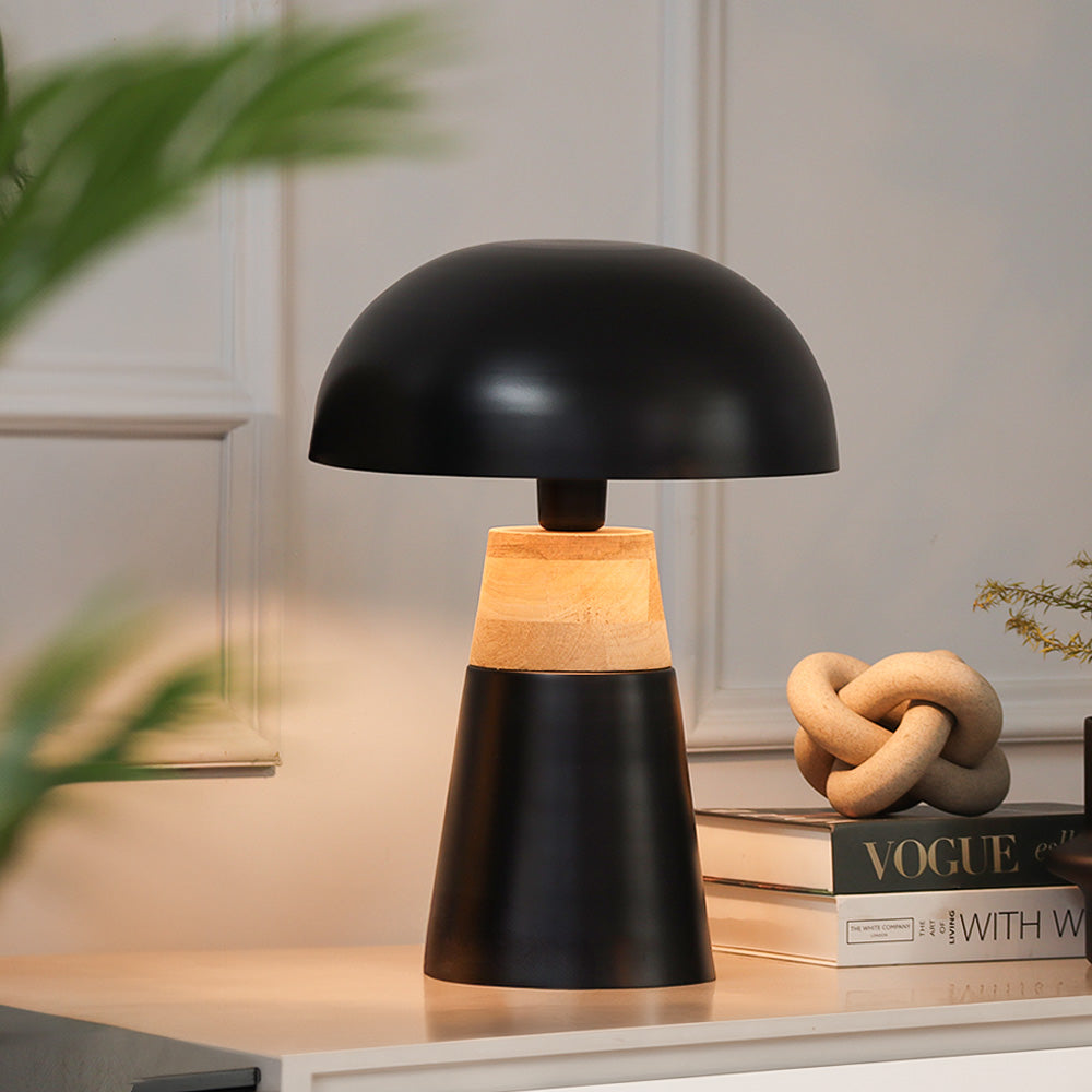 Nolan Table Lamp Large - Black Natural