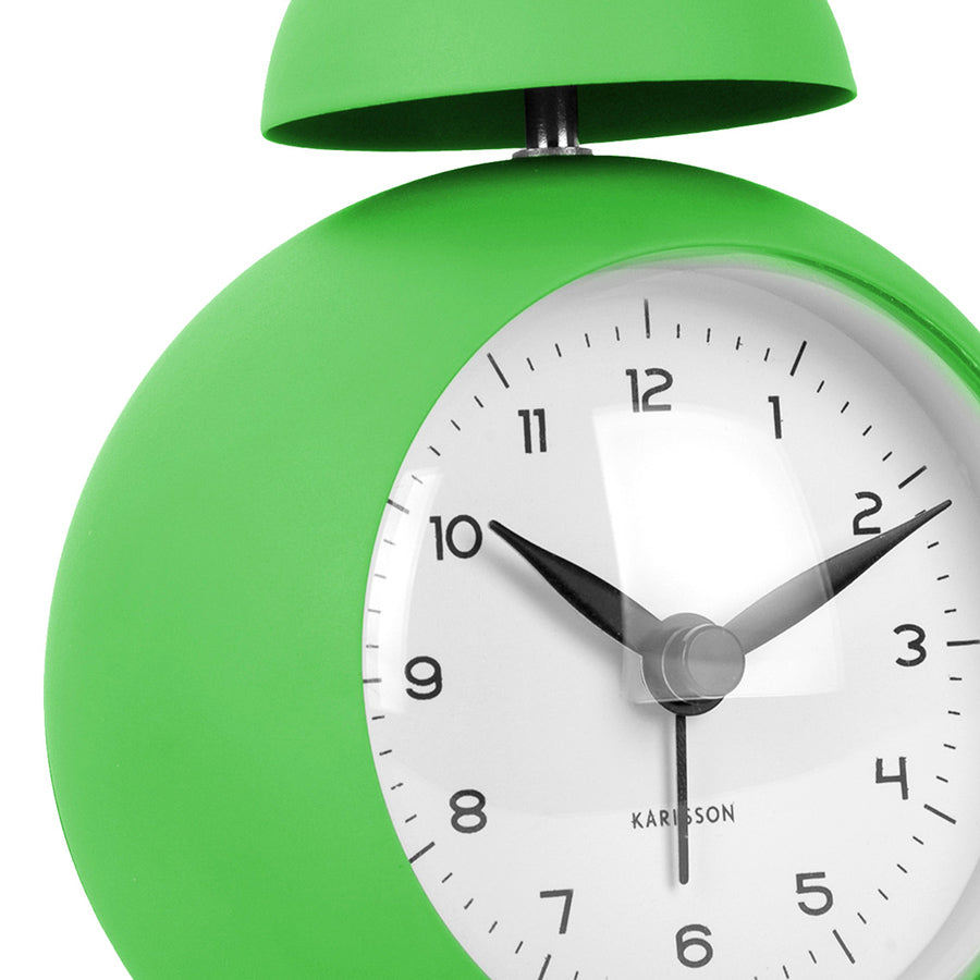 Chaplin Alarm Clock - Bright Green