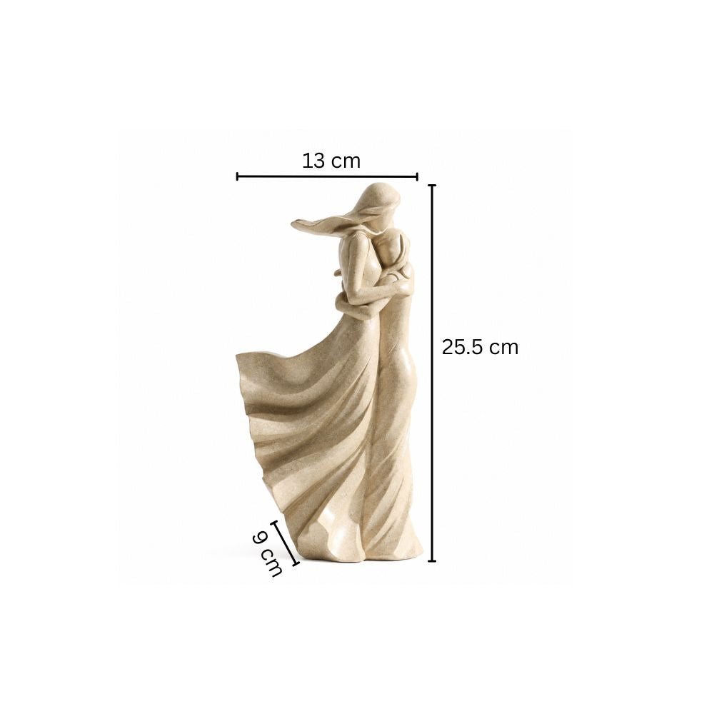 Cherish Decorative Sculpture - Beige