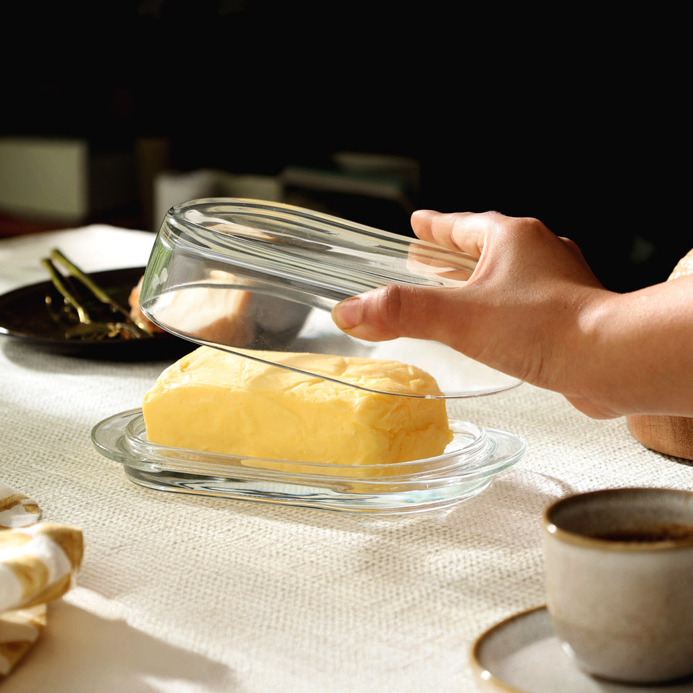 Ciao Glass Butter Dish