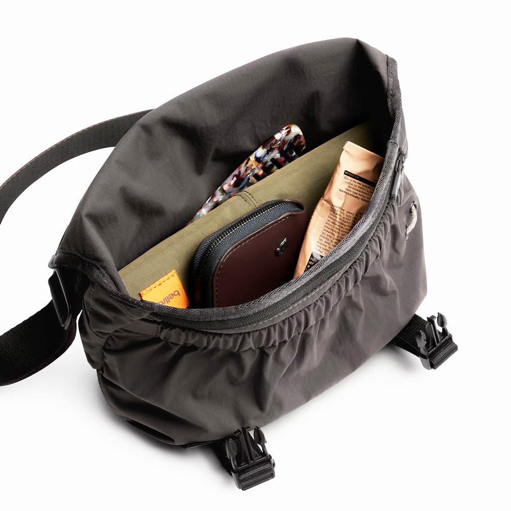 Cinch Mini Messenger Bag - Charcoal