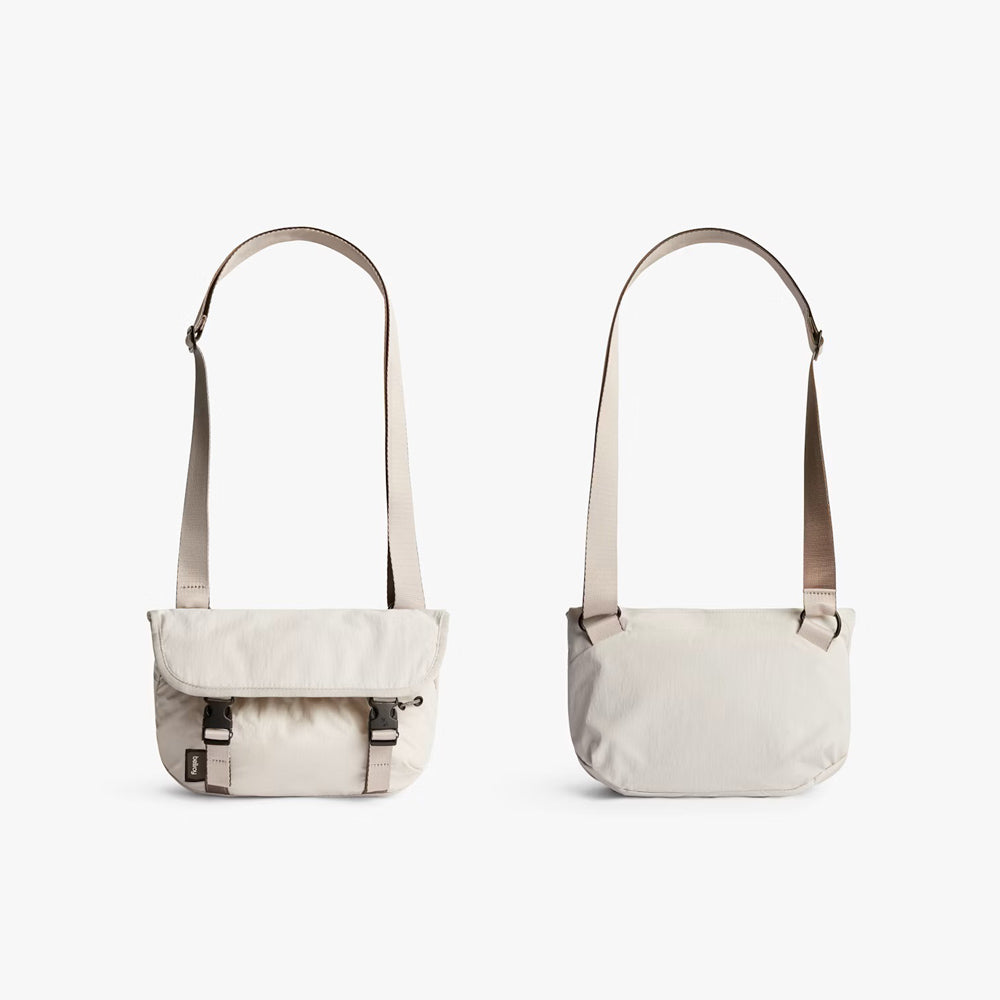 Cinch Mini Messenger Bag - Oat Beige