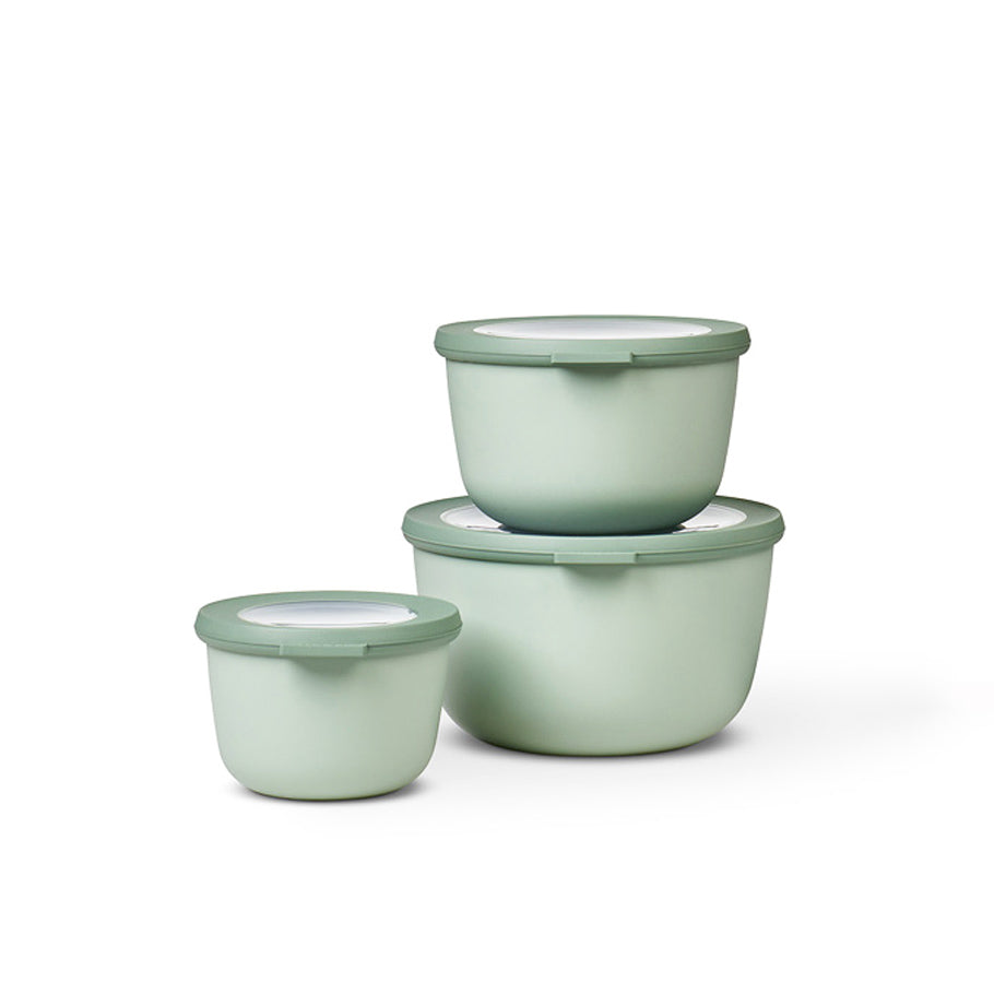 Cirqula 3-Piece Storage Set Tall - Nordic Sage