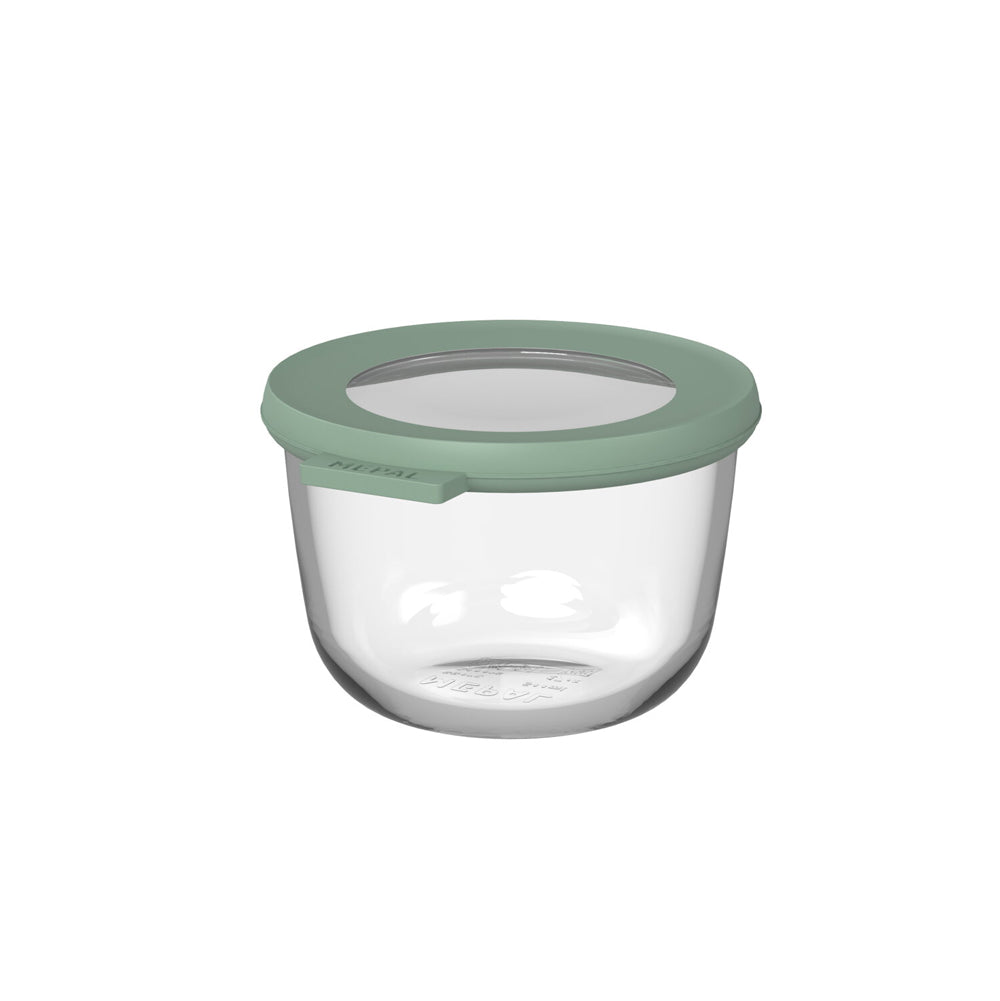 Cirqula Glass Storage Box 500ml - Nordic Sage