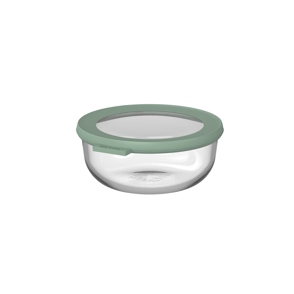Cirqula Glass Storage Box 750ml - Nordic Sage