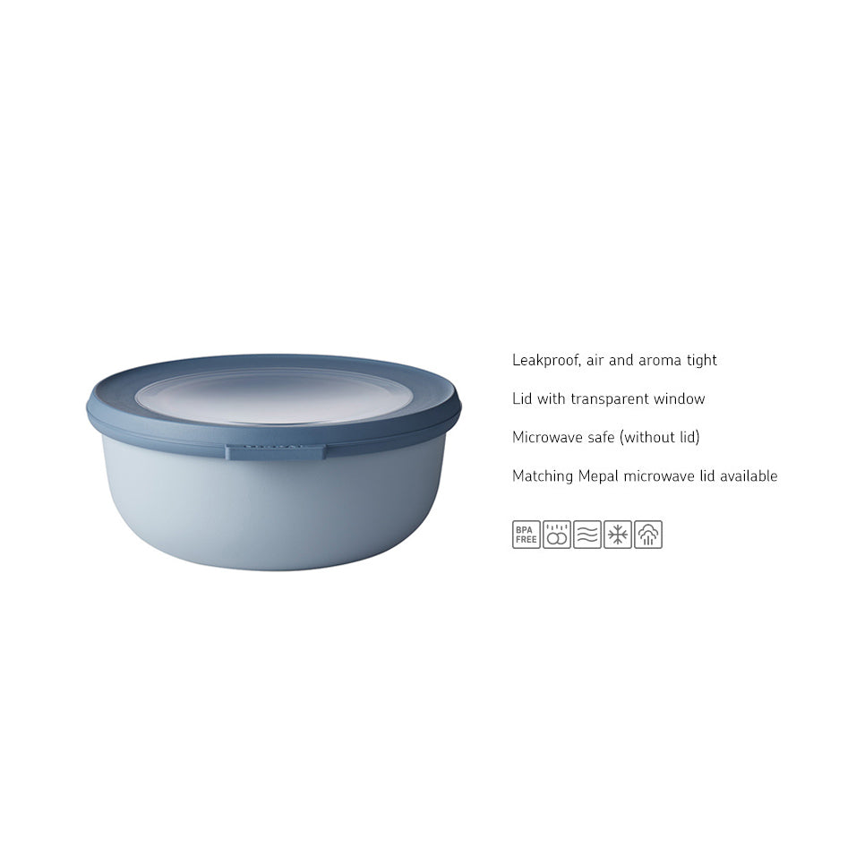 Cirqula Storage Box 750ml - Nordic Blue