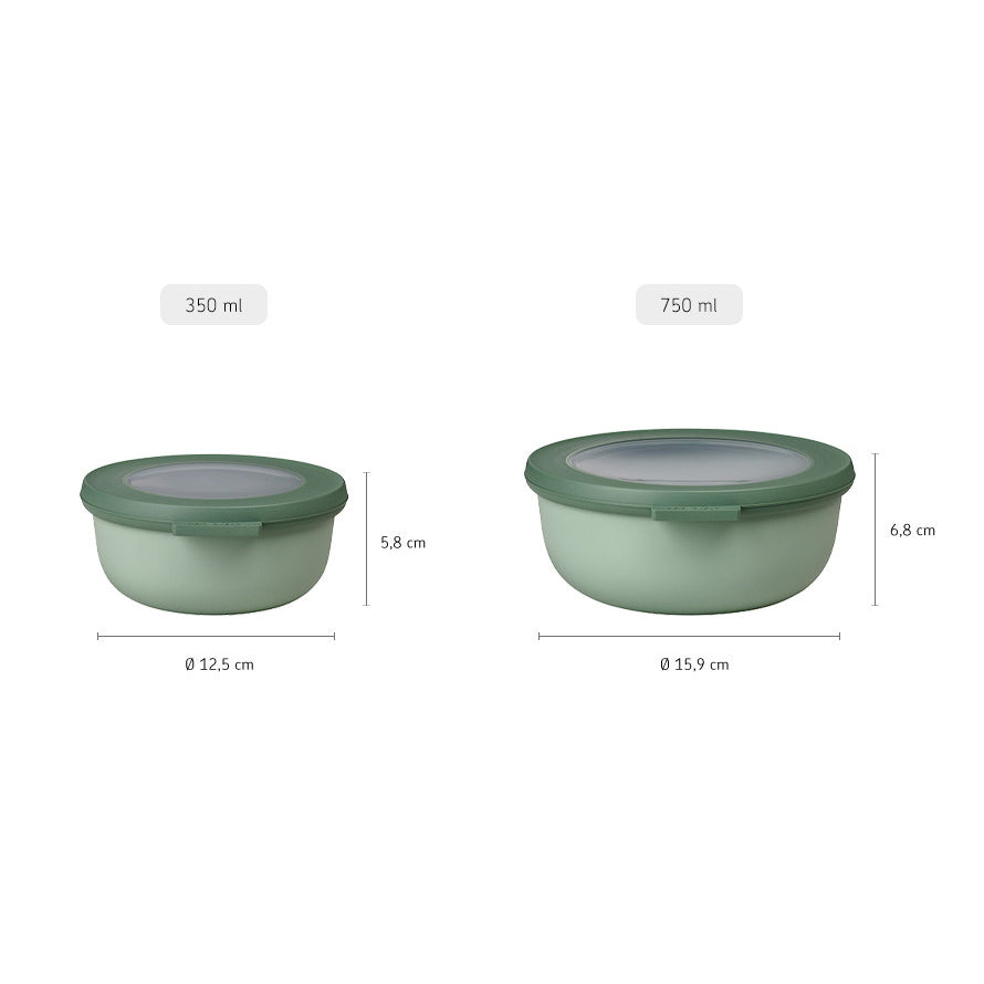 Cirqula Storage Box 750ml - Nordic Sage