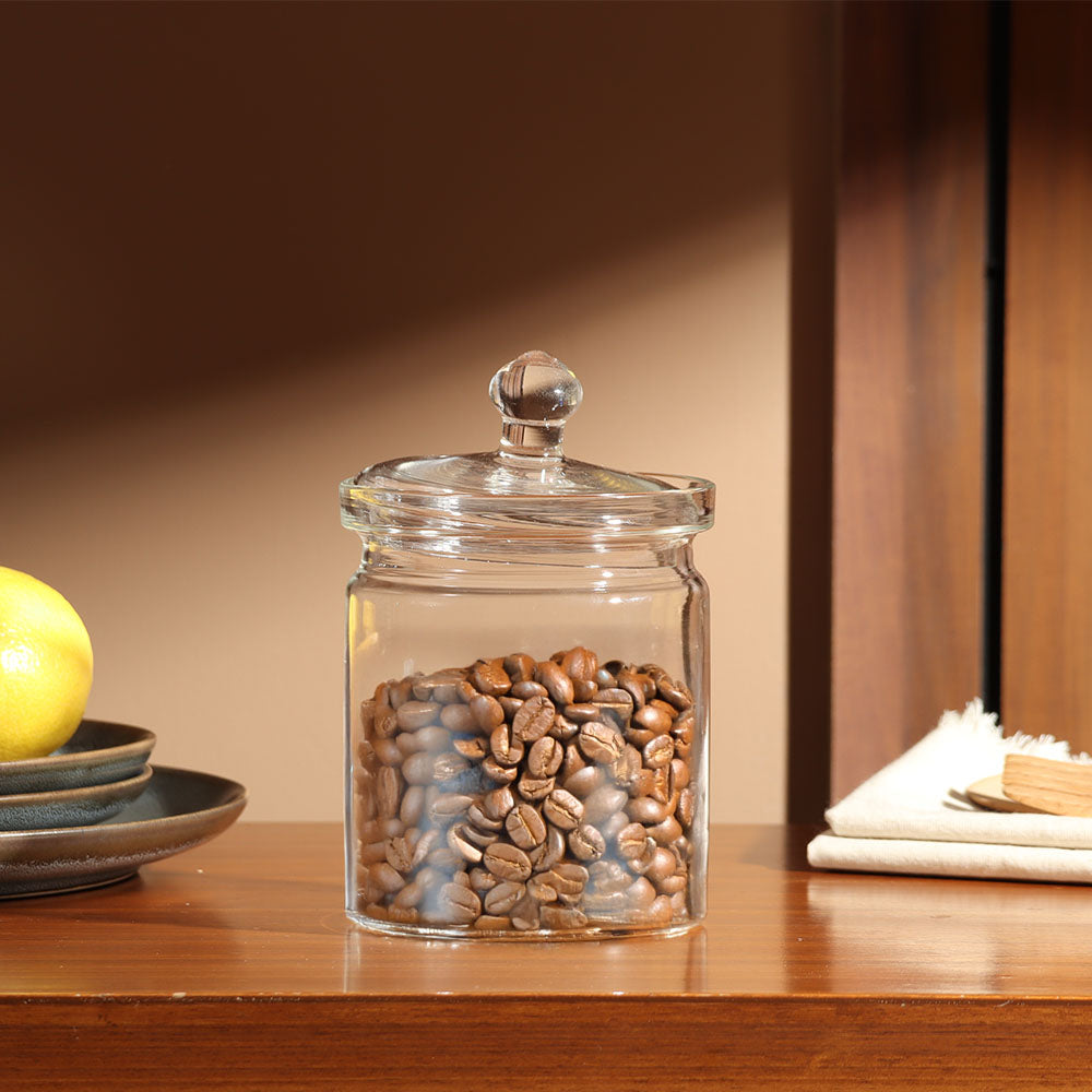 Claire Glass Storage Jar Medium - Clear