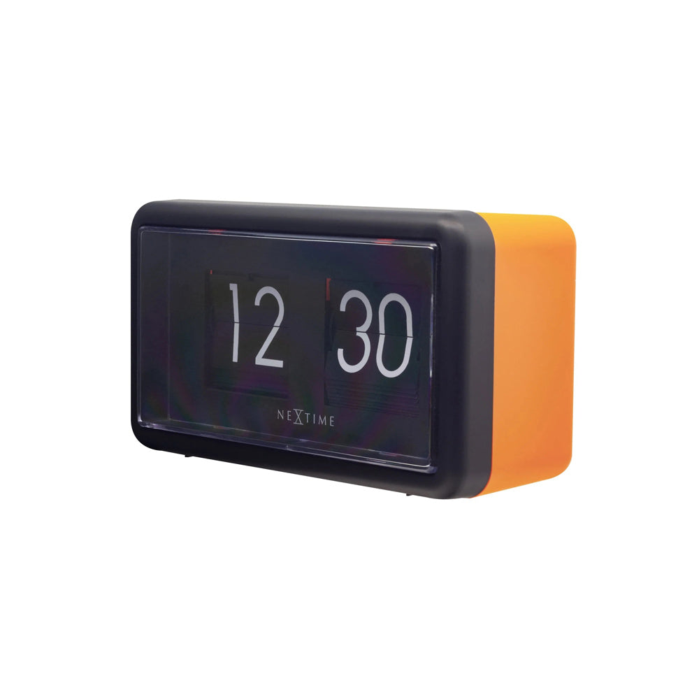 Classic Flip Clock - Orange