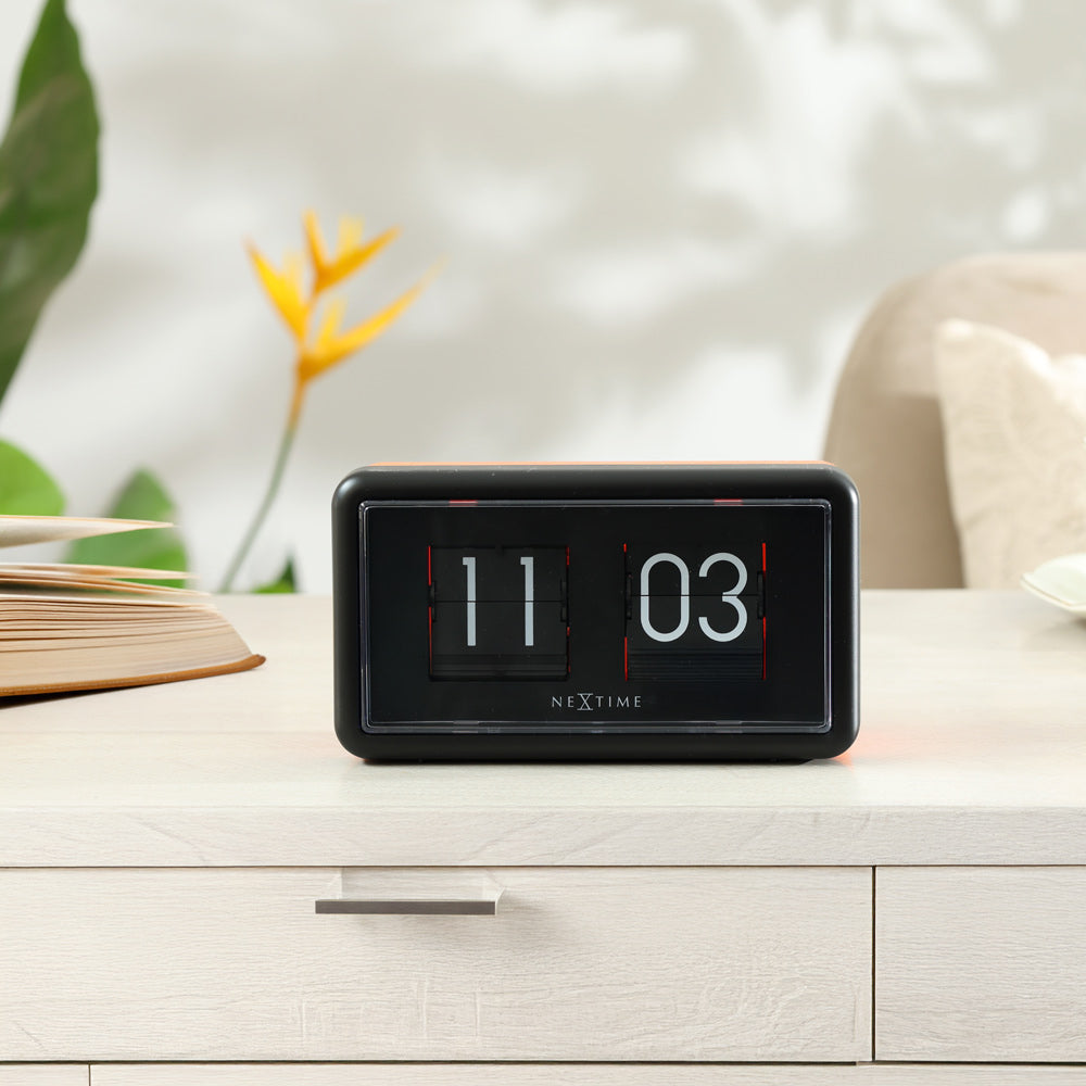 Classic Flip Clock - Orange