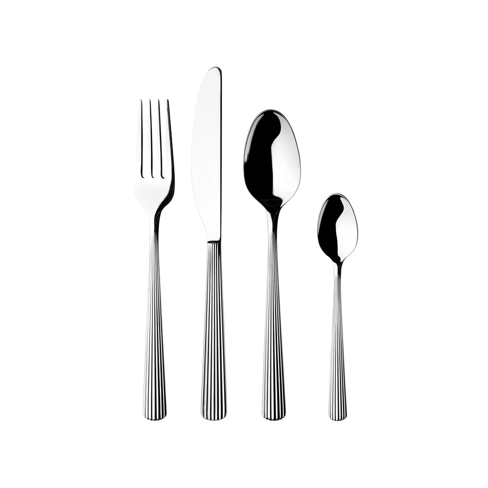 Cleo 24-Piece Cutlery Set - Stainless Steel