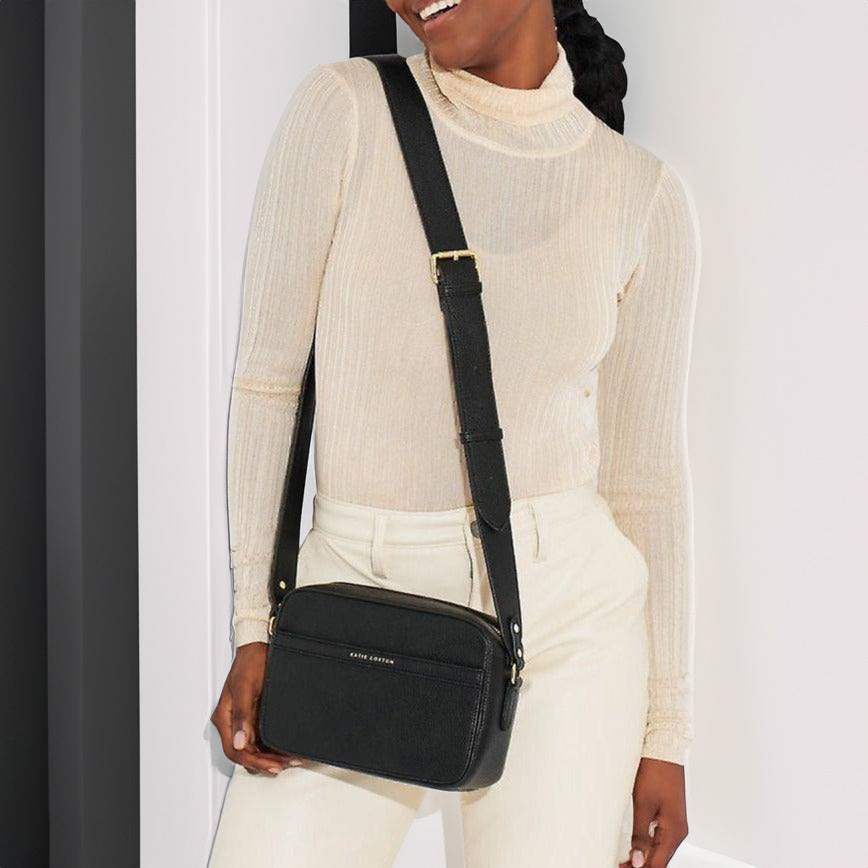 Cleo Crossbody Bag - Black