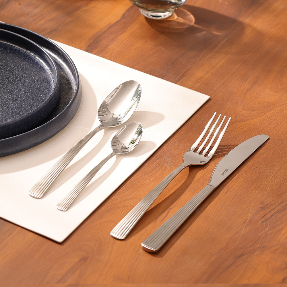 Cleo 24-Piece Cutlery Set - Stainless Steel