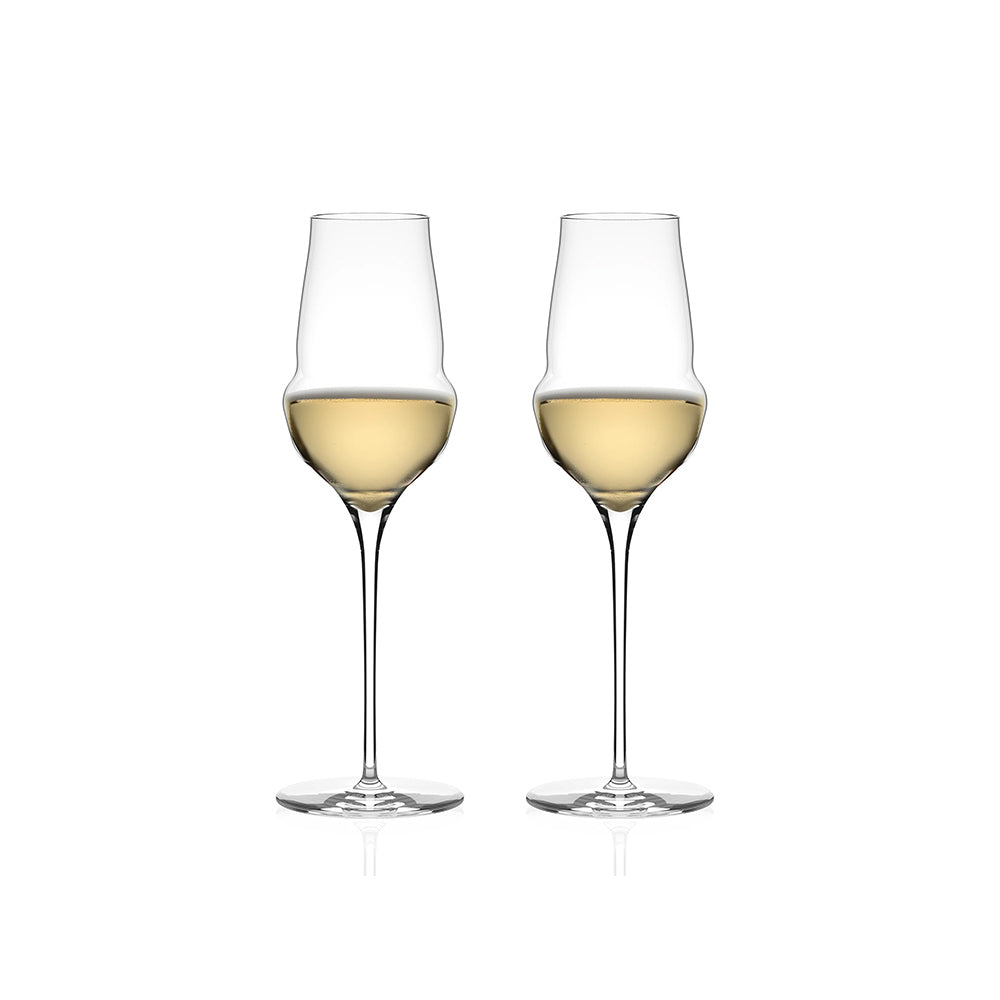 Cocoon Champagne Glasses 340ml, Set of 2