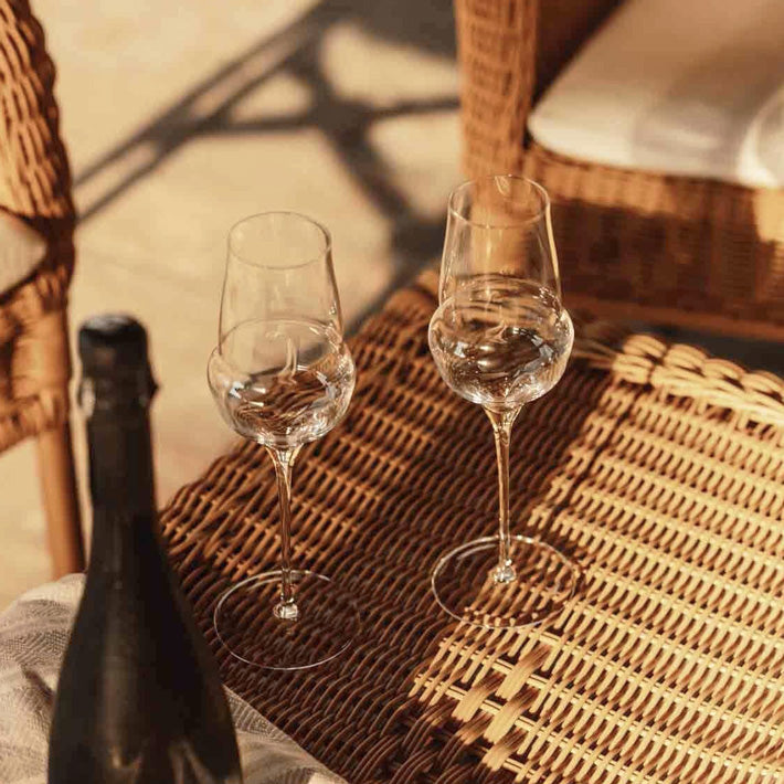 Cocoon Champagne Glasses 340ml, Set of 2