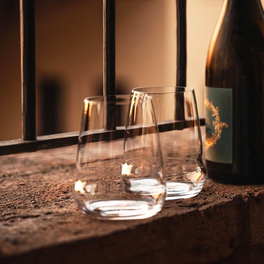 Cocoon Stemless Wine Glasses 555ml, Set of 2