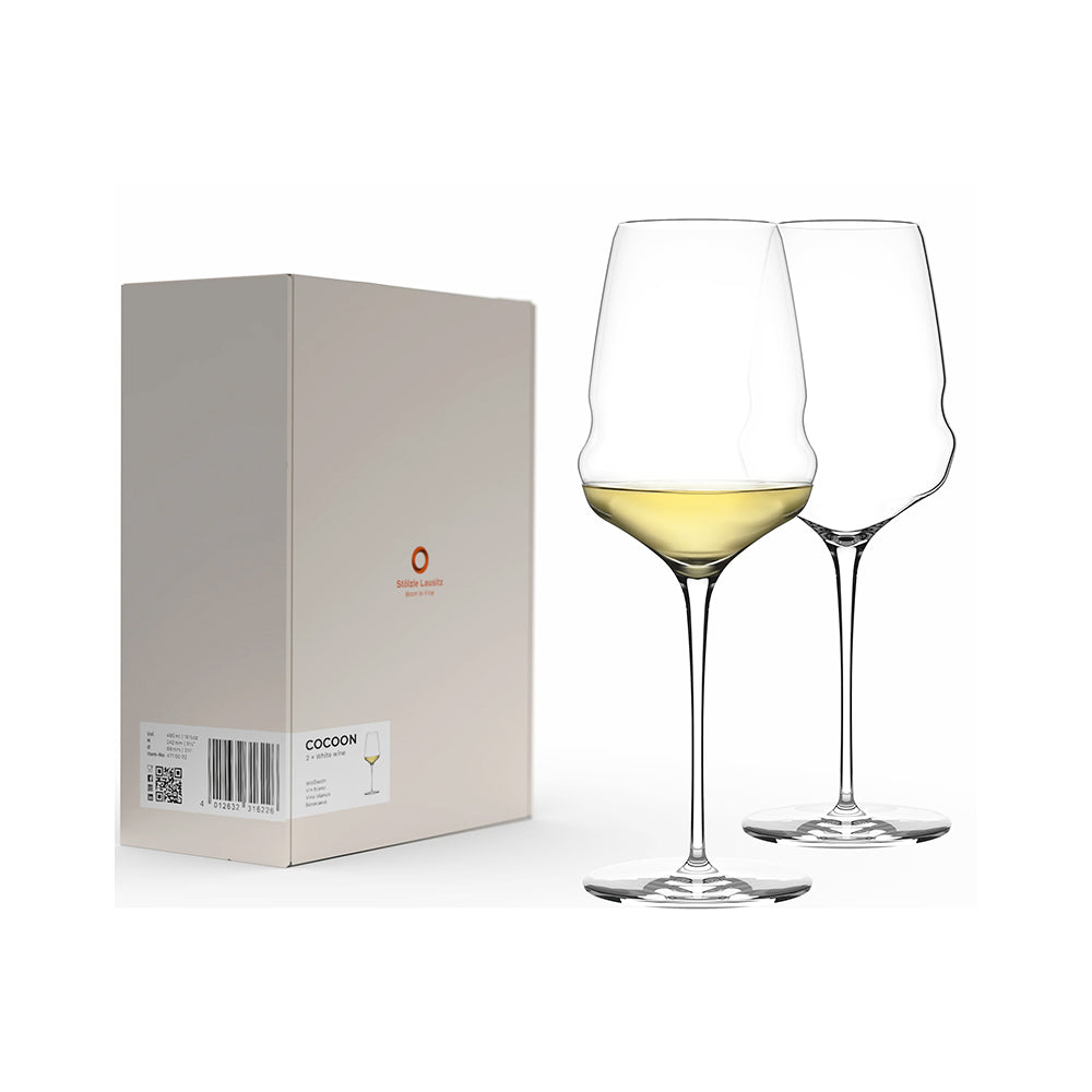 Cocoon White Wine Glasses 485ml, Set of 2