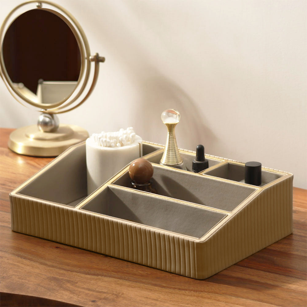 Columns Cosmetics Organiser - Taupe