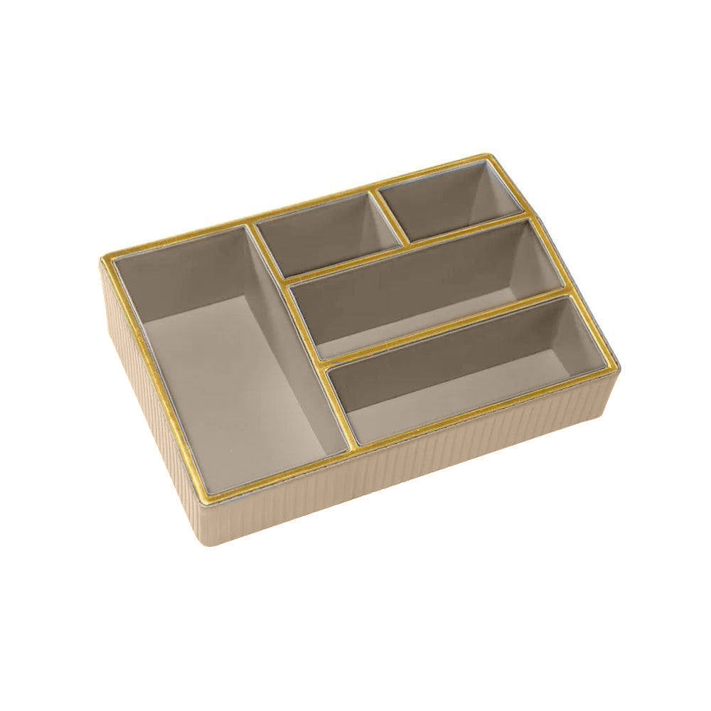 Columns Cosmetics Organiser - Taupe