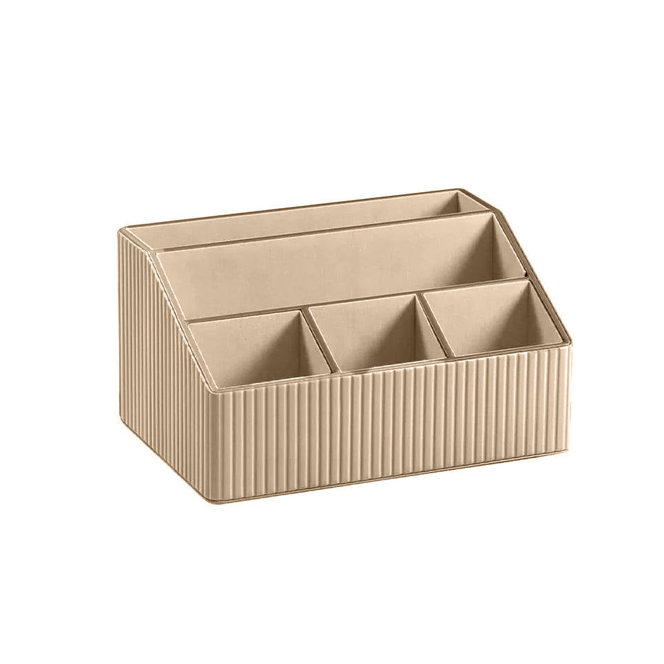 Columns Desk Organiser - Taupe