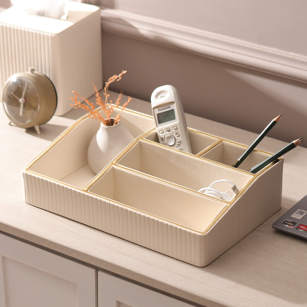 Columns Cosmetics Organiser - Ivory